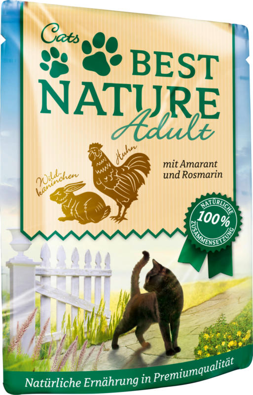 Cats Best Nature Kaninchen & Huhn