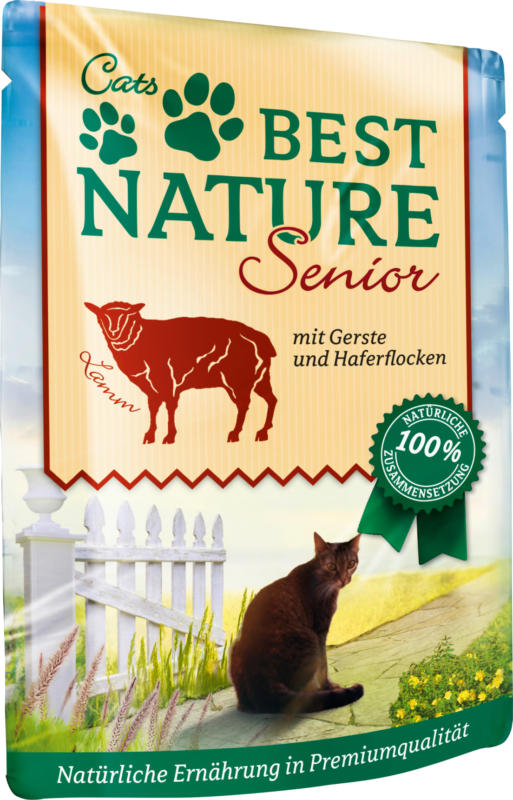 Cats Best Nature Senior Lamm