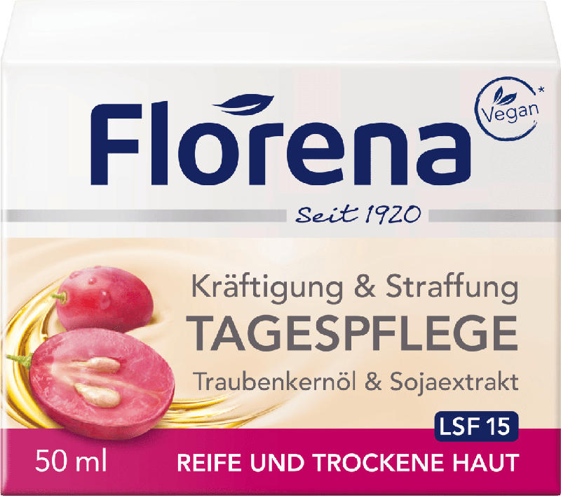 Florena Tagescreme Traubenkernöl