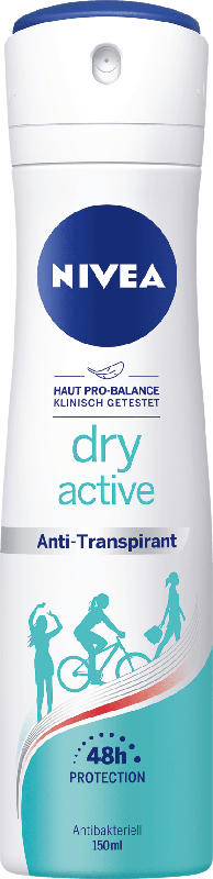 NIVEA Deo Spray Antitranspirant dry active
