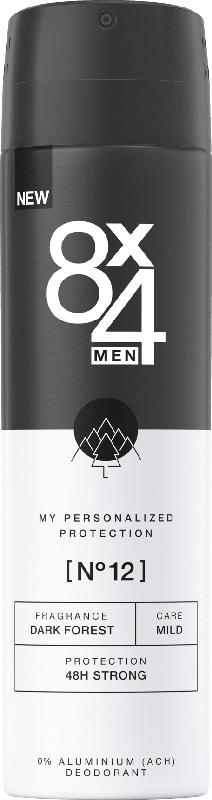 8x4 men Deospray No. 12 Dark Forest