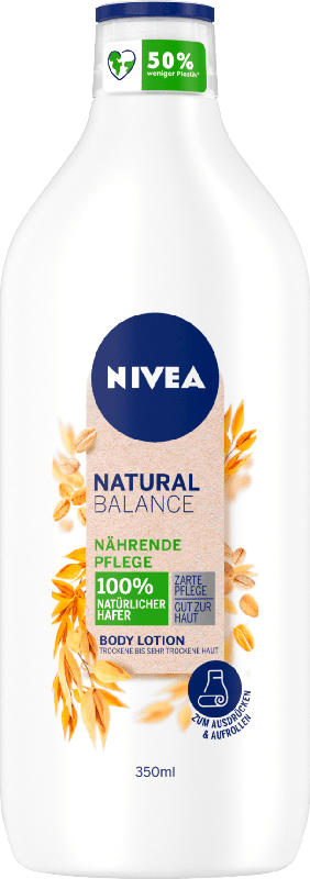 NIVEA Bodylotion Natural Balance Hafer