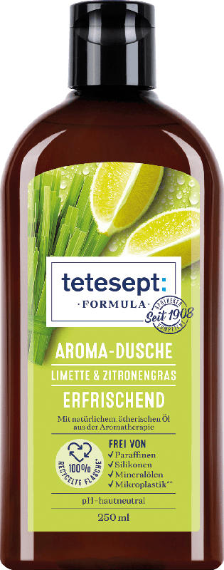 tetesept Duschgel Formula Limette & Zitronengras