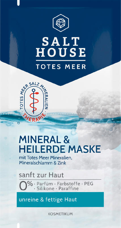 Salthouse Maske Totes Meer Therapie Mineral & Heilerde
