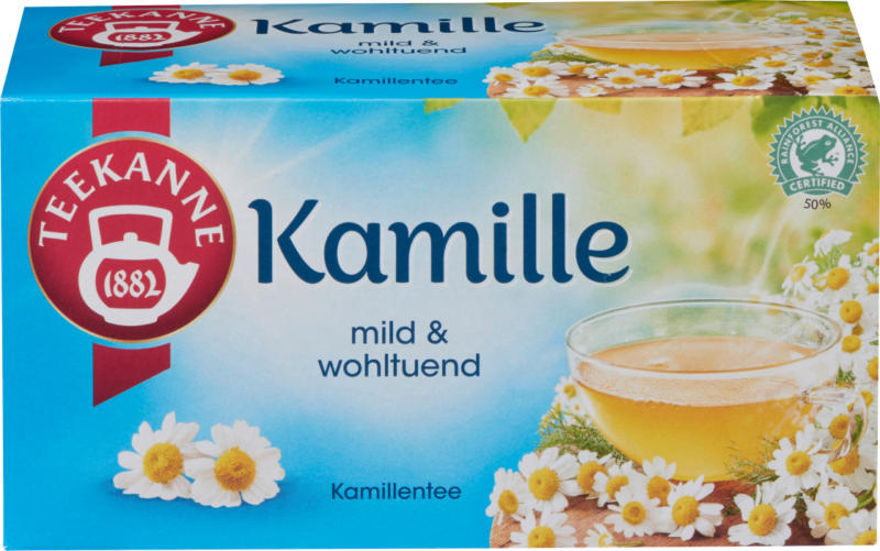 Teekanne Kräuter-Tee, Kamille (20 x 1,5 g)