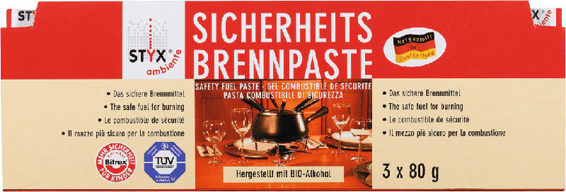 Styx Sicherheits-Brennpaste Nachfüller