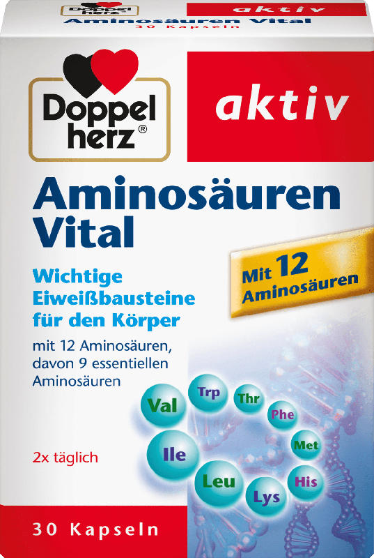 Doppelherz Aminosäuren Vital Kapseln 30 St.