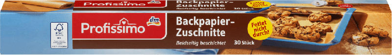 Profissimo Backpapier-Zuschnitte