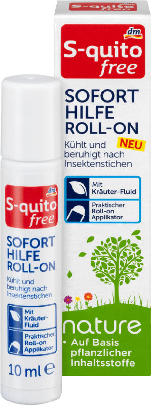 S-quitofree Soforthilfe Roll-on nature