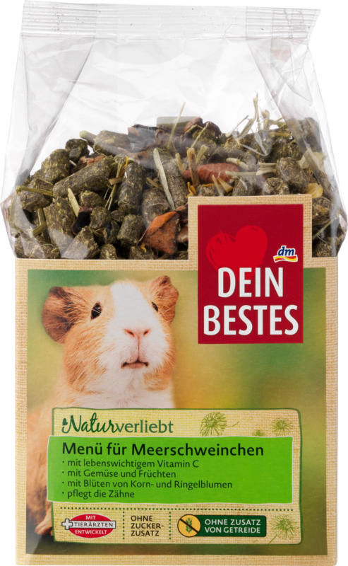 Dein Bestes Naturverliebt, Hauptfutter für Meerschweinchen