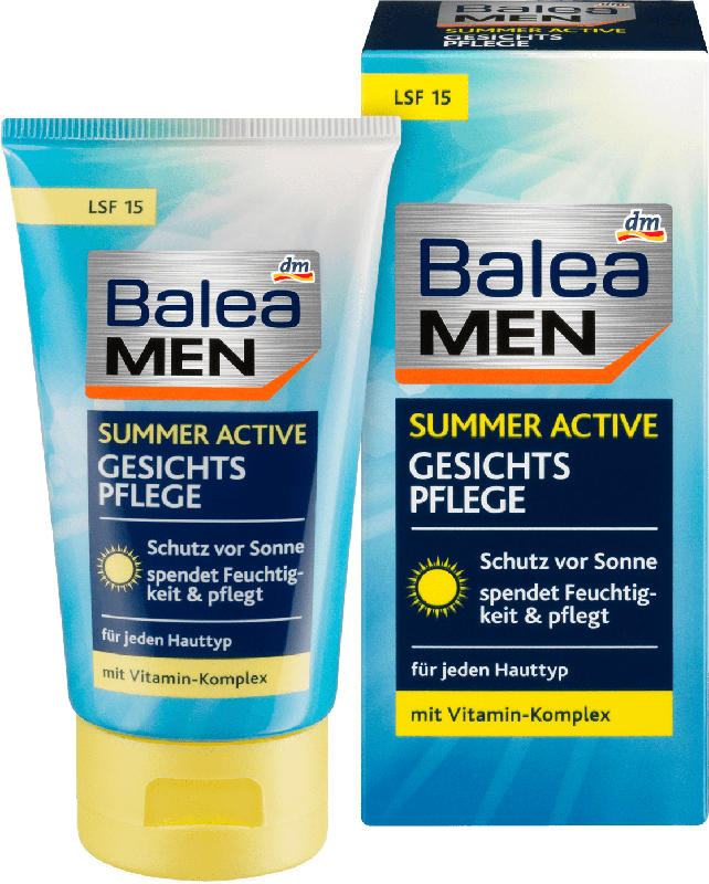 Balea MEN Tagespflege summer active Gesichtspflege