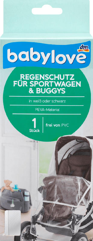 babylove Regenschutz für Sportwagen und Buggys
