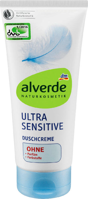 alverde NATURKOSMETIK Cremedusche Ultra Sensitiv