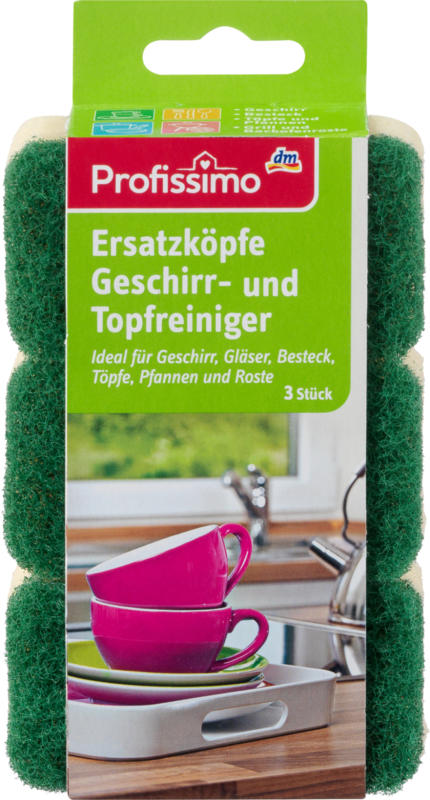 Profissimo Topfreiniger-Ersatzköpfe