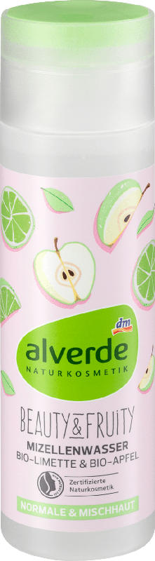 alverde NATURKOSMETIK Mizellen-Reinigungswasser Beauty&Fruity