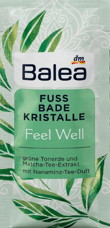 Balea Fuß-Bad Kristalle Feel Well