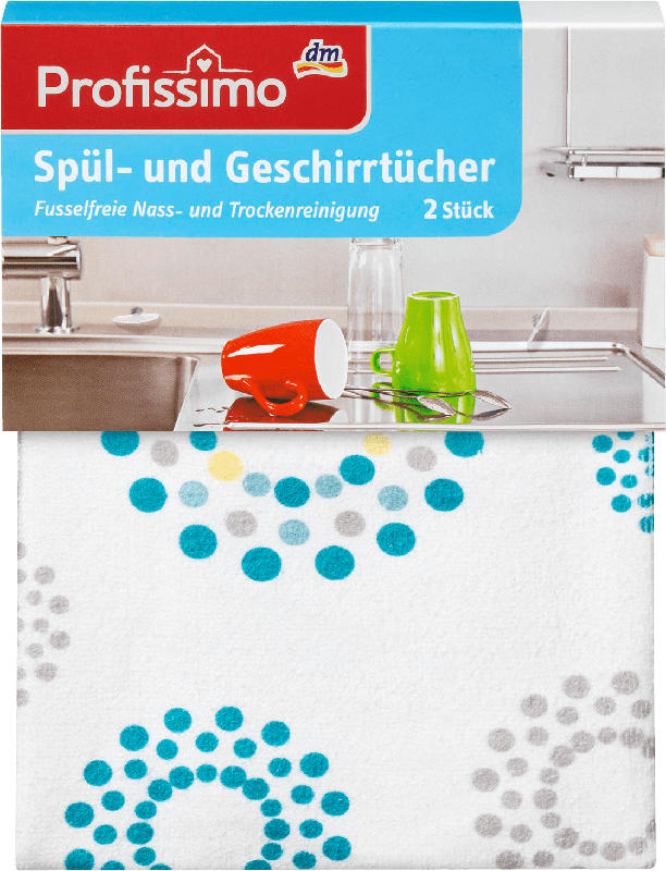 Profissimo Geschirrhandtuch Mikrofaser