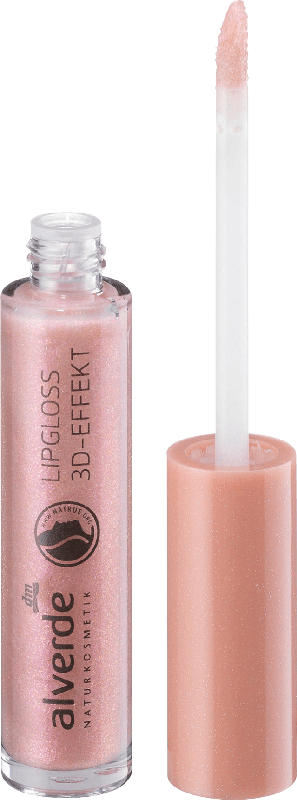 alverde NATURKOSMETIK Lipgloss 3D Effekt Pink Crush 02
