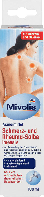 Mivolis Schmerz- und Rheuma-Salbe intensiv