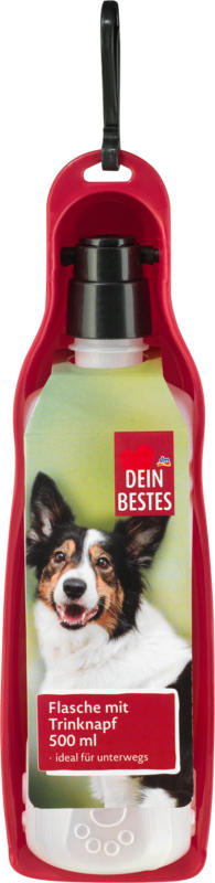 Dein Bestes Zubehör für Hunde, Flasche+Trinknapf