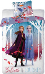Bettwäsche Frozen mit Elsa, Anna und Olaf (Preis für kleinste Grösse)