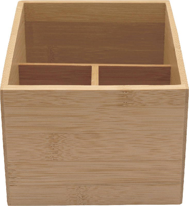 Soapland Organizer aus Bambus, 3 Fächer