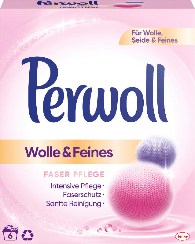 Perwoll Wollwaschmittel Pulver für Wolle&Feines