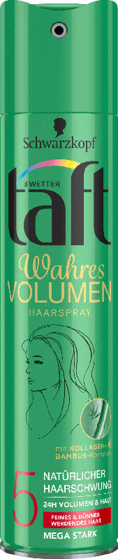 Schwarzkopf 3 Wetter taft Haarspray Volumen Halt 5