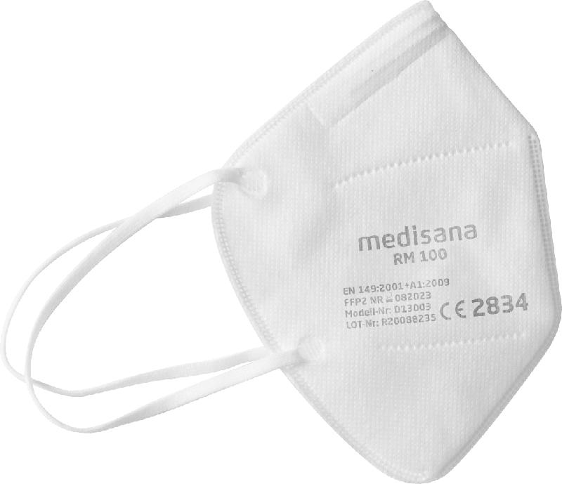 Medisana Atemschutzmaske für Erwachsene, FFP 2, Einweg