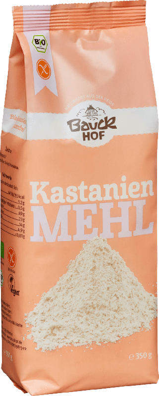 Bauckhof Mehl, Kastanien-Mehl, glutenfrei