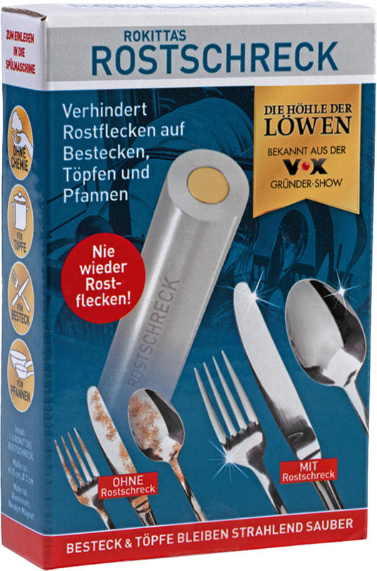 Rokitta’s Spülmaschinenreiniger Rokittas Rostschreck Aluminium