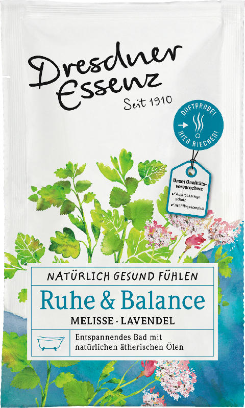 Dresdner Essenz Badesalz Natürlich Gesund Fühlen Ruhe & Balance