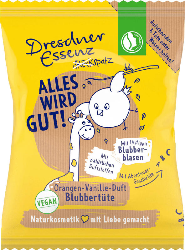 Dresdner Essenz Badezusatz Dreckspatz Blubbertüte Alles wird gut