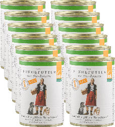 Defu Nassfutter für Hunde, Truthahn, High Sensitive, getreidefrei, 12x410g