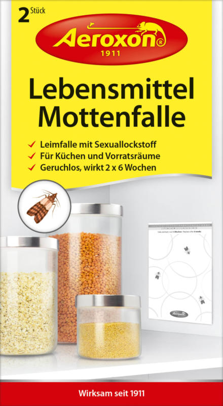 Aeroxon Lebensmittel-Mottenfalle