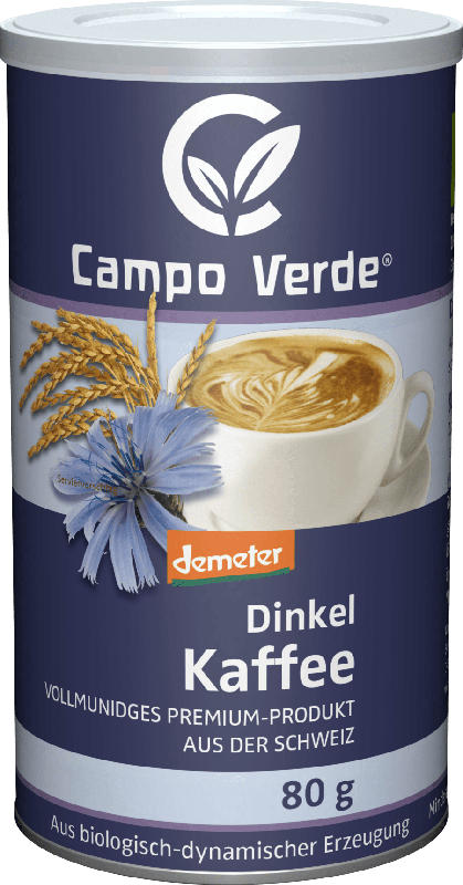 Campo Verde Kaffee-Ersatz, Dinkelkaffee, löslich, demeter