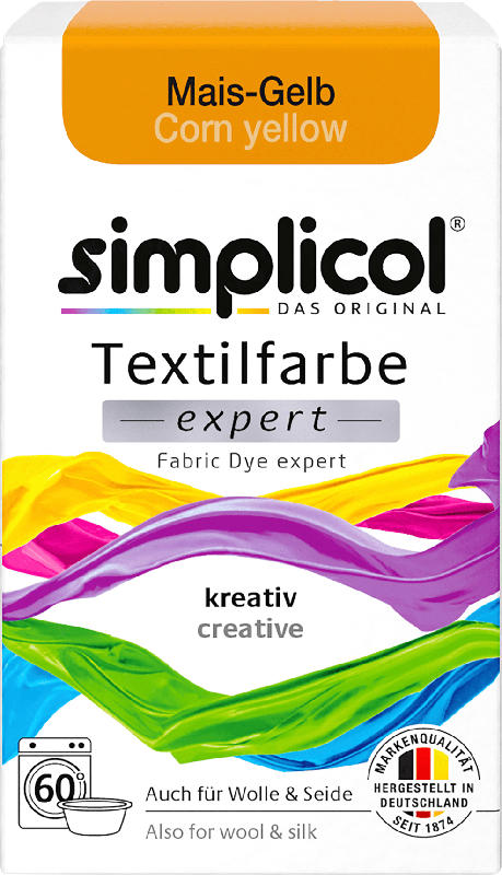 Simplicol Textilfarbe expert Mais-Gelb