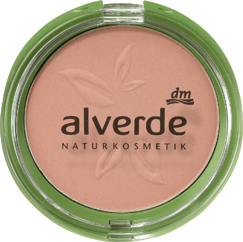 alverde NATURKOSMETIK Puderrouge apricot 01