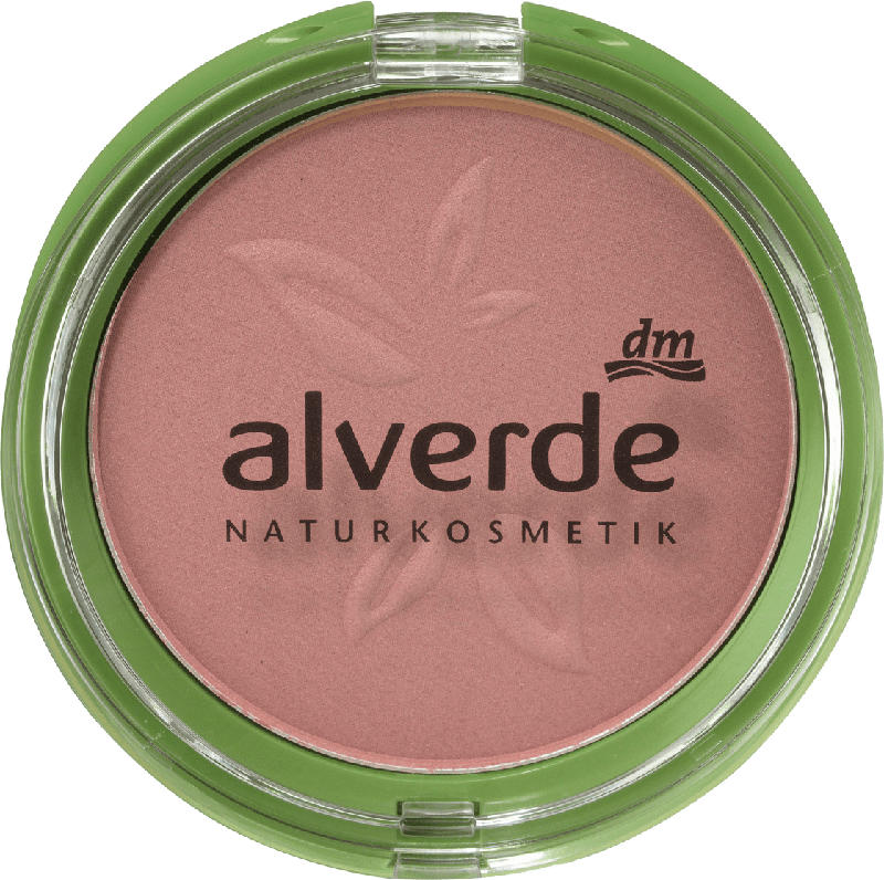 alverde NATURKOSMETIK Puderrouge berry dream 08