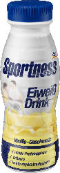 Sportness Eiweiß-Drink, Vanille-Geschmack, trinkfertig
