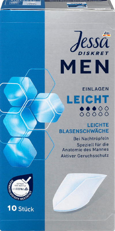 Jessa Diskret MEN Einlagen Leicht