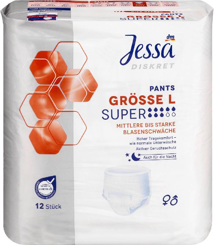 Jessa Diskret Pants L Super