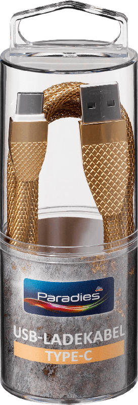 Paradies Metallic-Ladekabel Type-C Gold 1 St