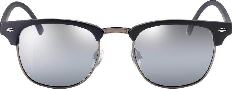 SUNDANCE Sonnenbrille für Erwachsene Schwarz Retro-Design