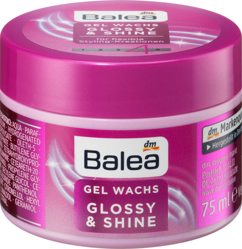 Balea Styling Gel Glossy & Shine Glanz Gel Wachs