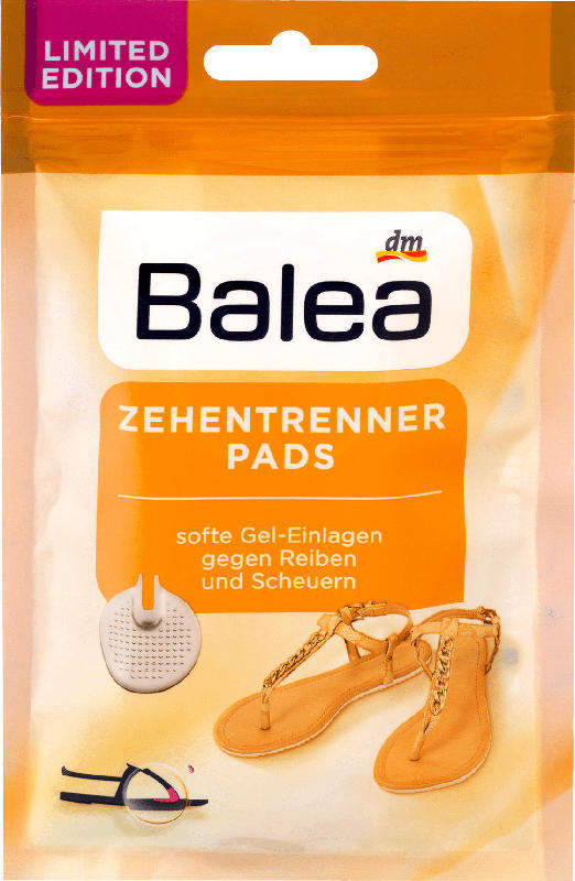 Balea Fuß Zehentrenner Pads