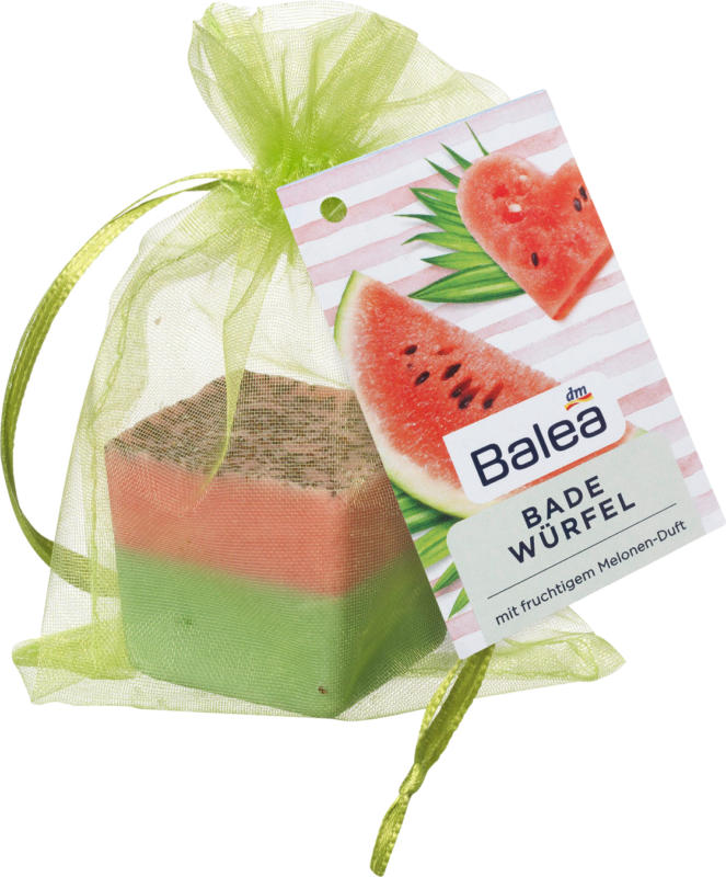 Balea Badewürfel Melone