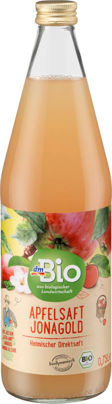 dmBio Apfelsaft Jonagold, Demeter