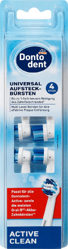 Dontodent Aufsteckbürsten Active Clean