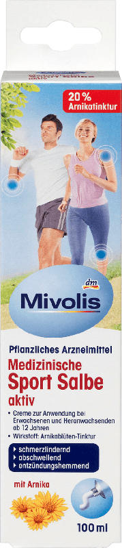 Mivolis Medizinische Sportsalbe aktiv